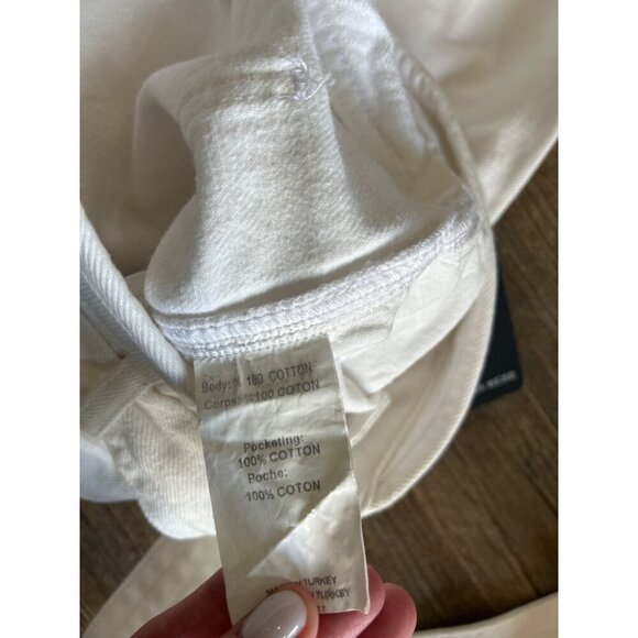 Marissa Webb Travis Denim Pant Off White Stone Wash Womens Size 24 - Picture 11 of 11